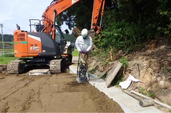 丸山建設のお仕事風景